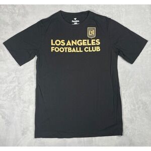 LAFC Los Angeles Football Club T-Shirt Men Medium Black Gold Graphic MLS Soccer